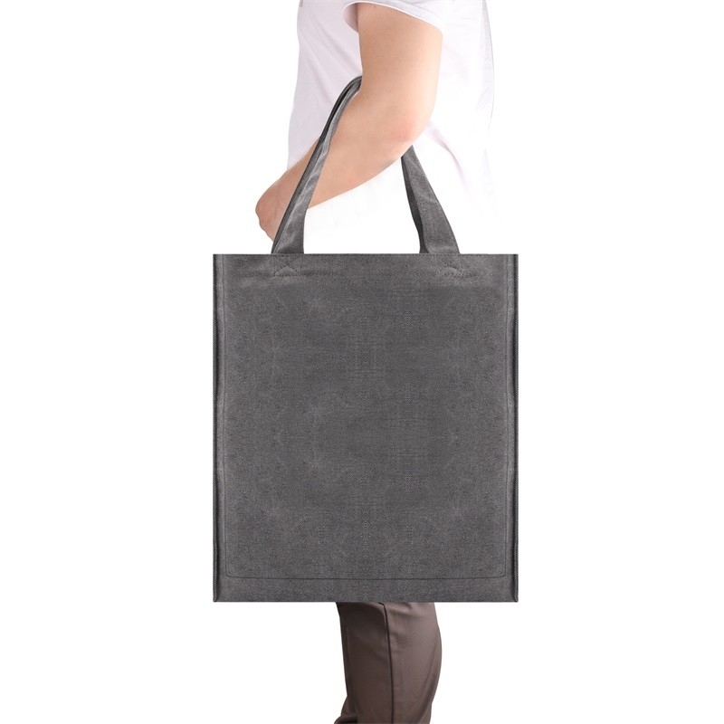 友好的な買い物袋が女性のキャンバスのハンドバッグを運再使用可能なEcoはすぼめる13X3X16を」