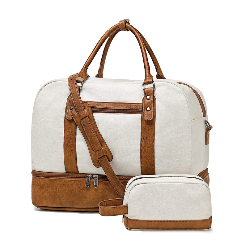 ラップトップ コンパートメント洗面用品19のインチ19.7x9.8x14.6の流行のデュフェル旅行袋」