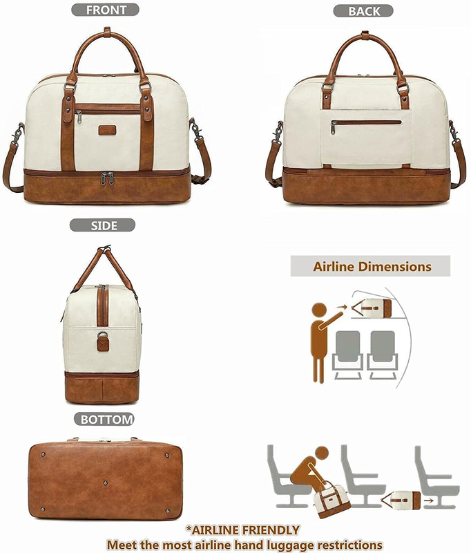 ラップトップ コンパートメント洗面用品19のインチ19.7x9.8x14.6の流行のデュフェル旅行袋」