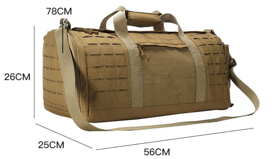 40L 軍用戦術用ダッフル 旅行バッグ 男性用 スポーツトレーニングトレーニング