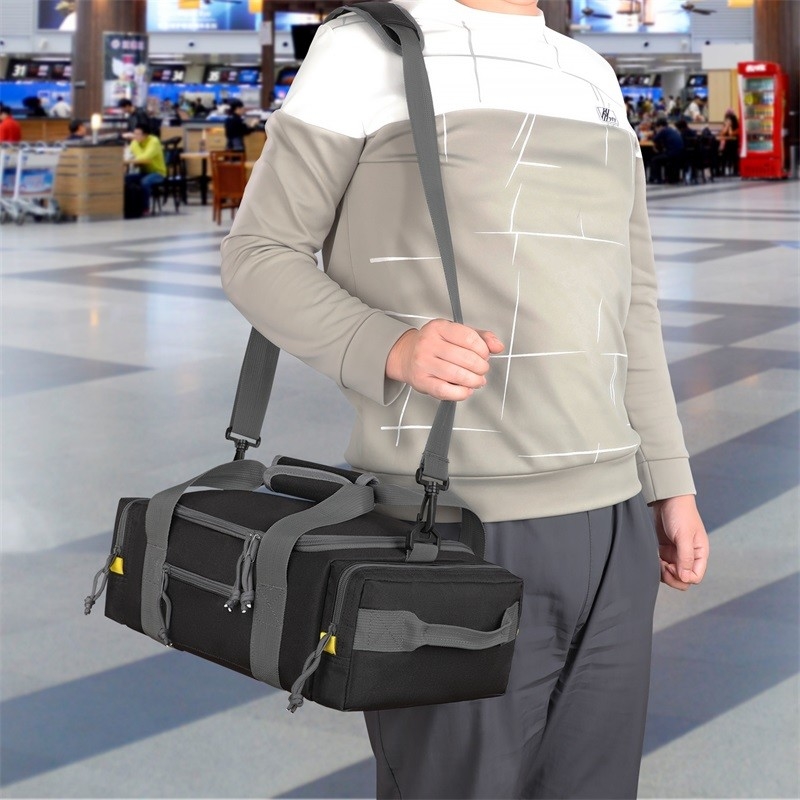 単一の肩頑丈な旅行ダッフル バッグは22 x 14 x 9 37x24x14CMを続けていく