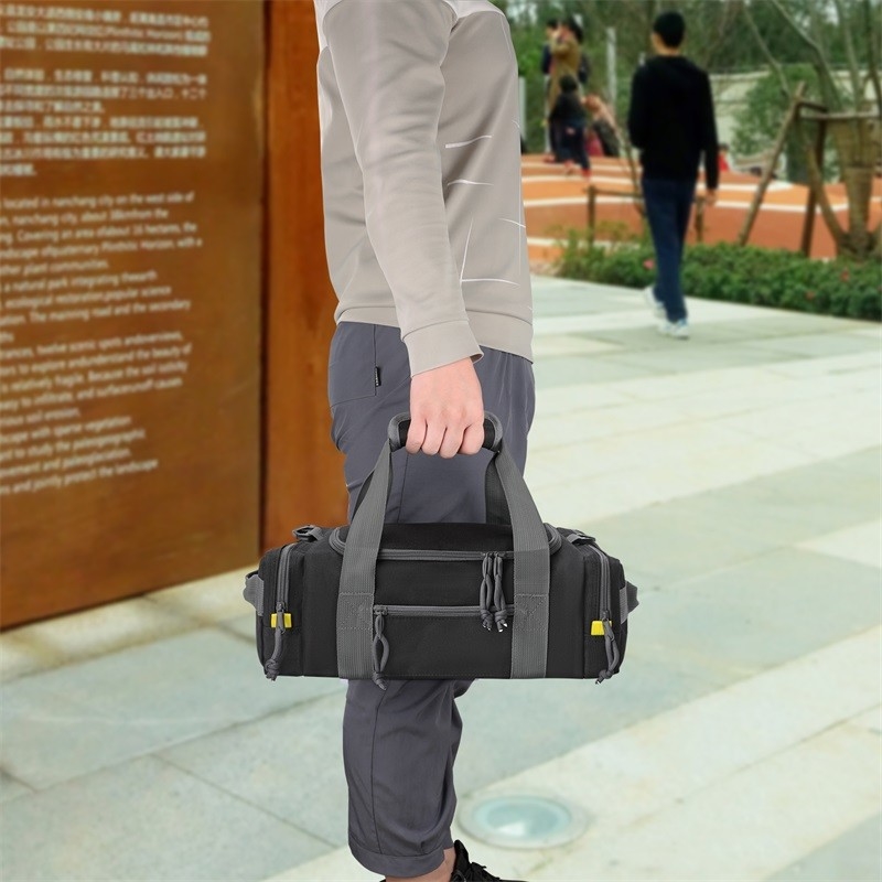 単一の肩頑丈な旅行ダッフル バッグは22 x 14 x 9 37x24x14CMを続けていく