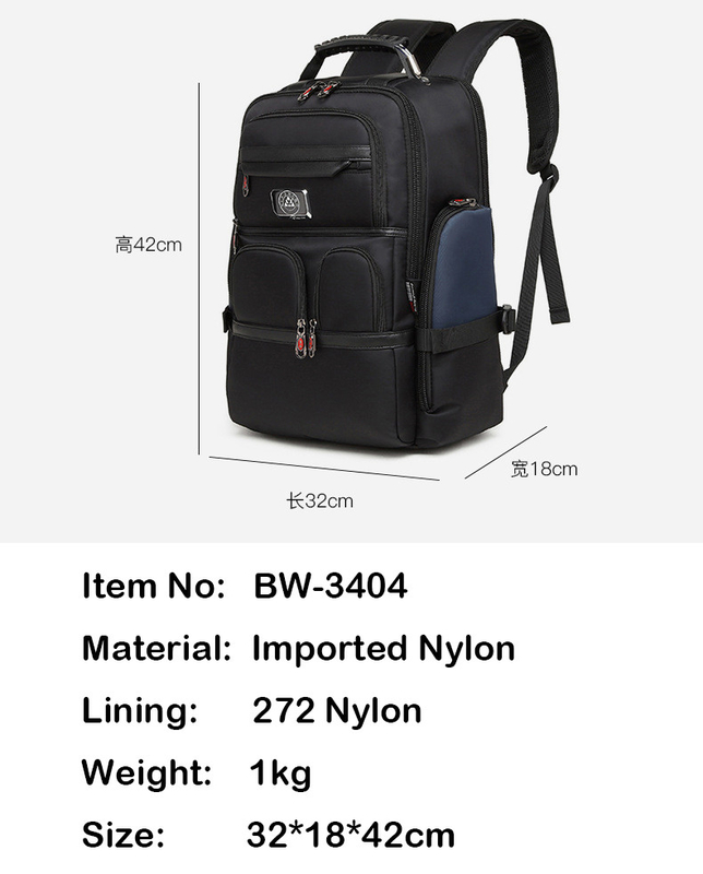 反盗難バックパックの財布は18のx 14のx 8インチ19.5x15x11に17インチ革を張る